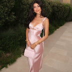 Frauenkleid, Fischschwanz, Mode, Designer, rosa