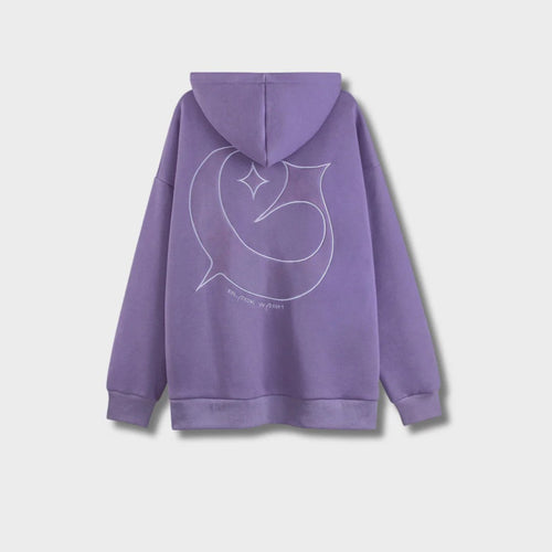 PURP Patch Zip-Hoodie